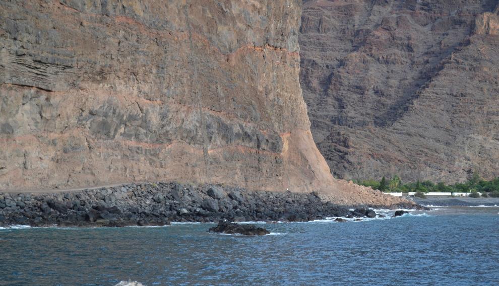 DESPRENDIMIENTO EN LA GOMERA