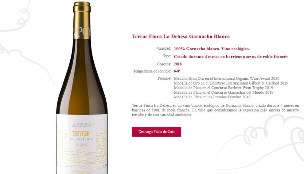 Terrae Finca La Dehesa Garnacha Blanca