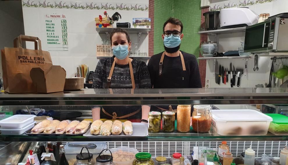 Pollería de San Pablo, una tasca en el Gancho.
