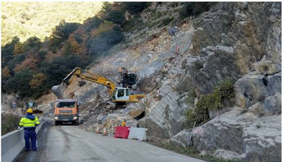 Preparación de los trabajos para ejecución de voladura.