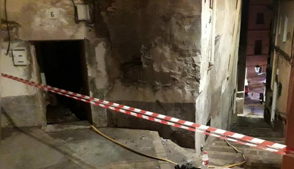 Lugar donde ha ocurrido el incendio
