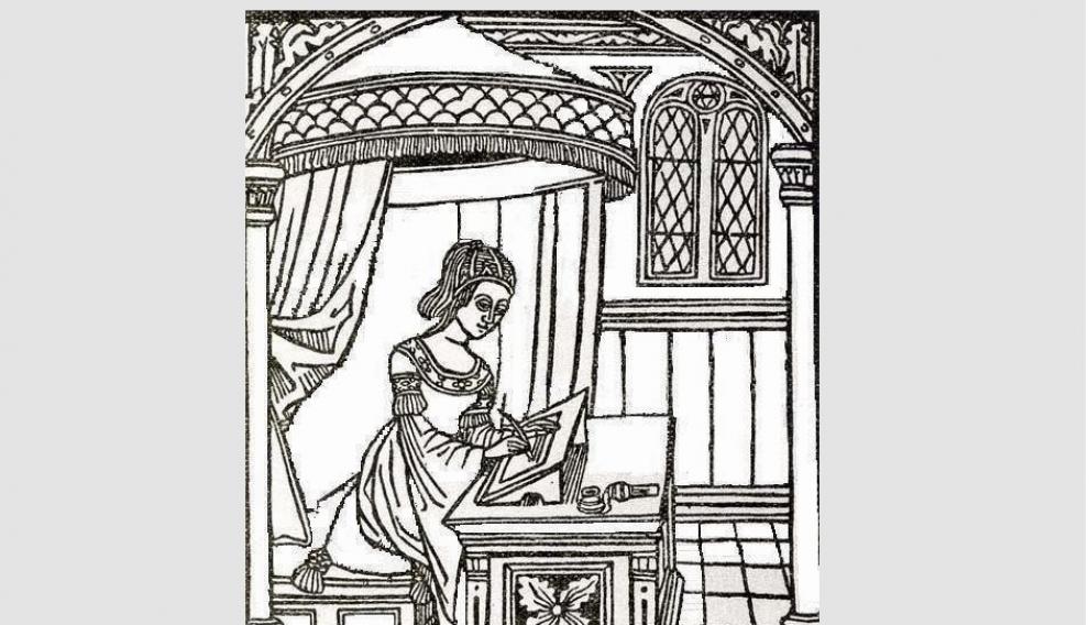 Representación de Ana Abarca de Bolea.
