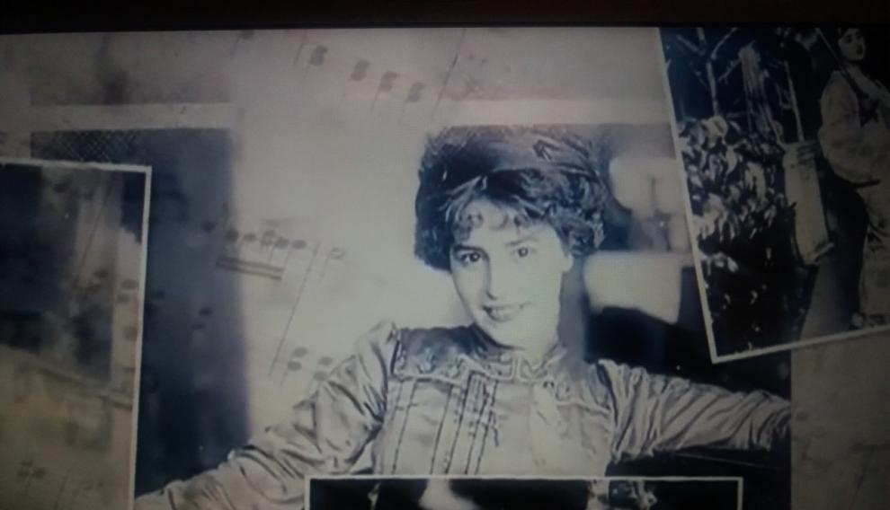 Imagen del documental sobre Elviera de Hidalgo en el documental de Vicky Calavia.