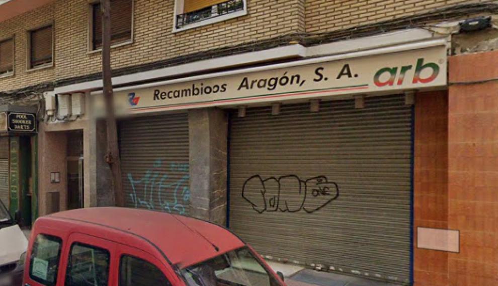 Establecimiento de Recambios Aragón.