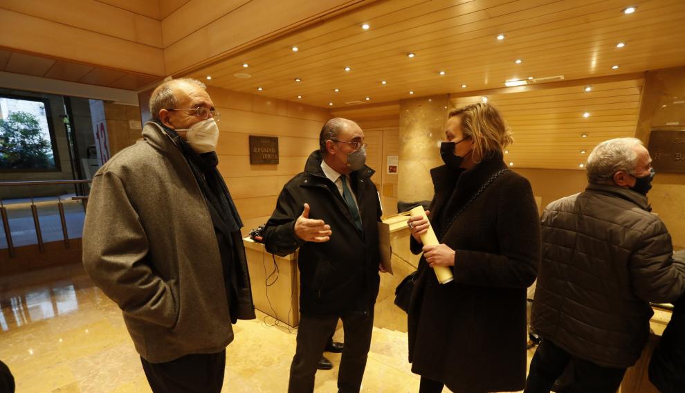 Reunión del Gobierno de Aragón con los representantes de las comarcas afectadas por el cierre del turismo de nieve