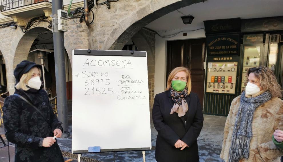 Ganadores del sorteo del concurso de la campaña de Navidad de Acomseja.