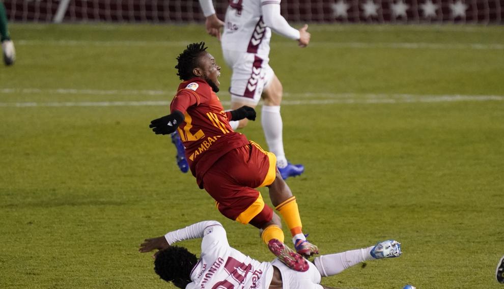 Foto del partido Albacete-Real Zaragoza, de la 22ª jornada de Segunda División