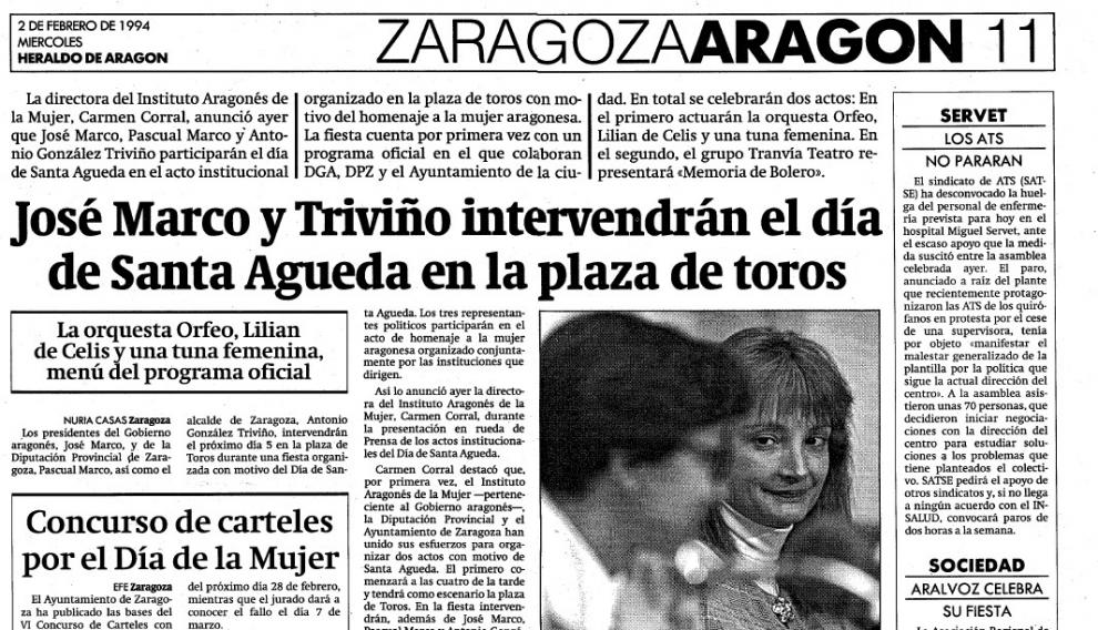 La polémica en torno a la fiesta del año 1992.
