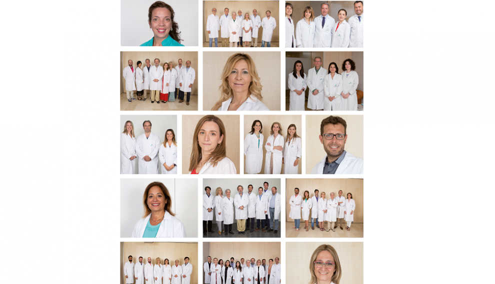 Los profesionales del Instituto Oncológico Quirónsalud Zaragoza.