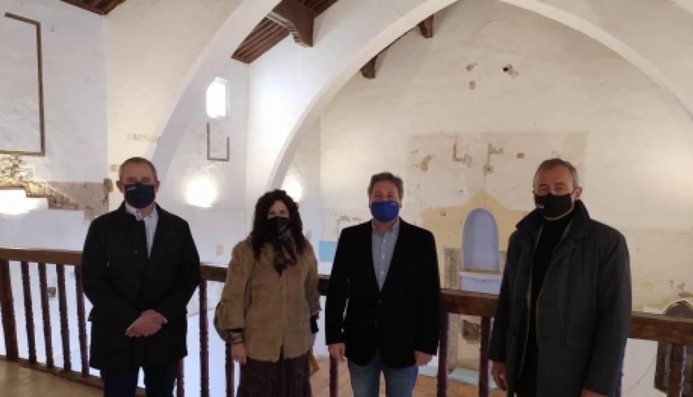 Termina la segunda fase de las obras de rehabilitación de la sinagoga de Híjar