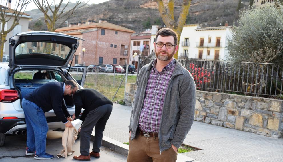 El presidente de la Asociación de Recolectores y Cultivadores de Trufa de Aragón, David Royo.