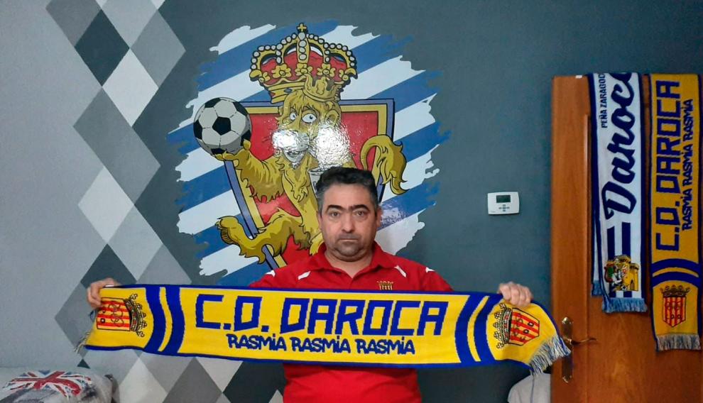 Raúl Melendo, aficionado al C. D. Daroca