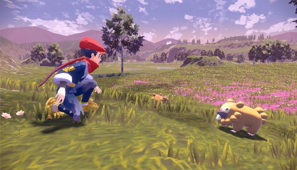 Imagen del nuevo videojuego de 'Leyendas Pokémon: Arceus'.