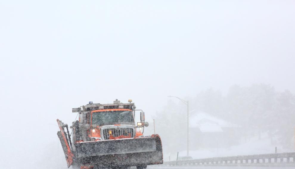 FILE PHOTO: Severe winter storm hits Denver