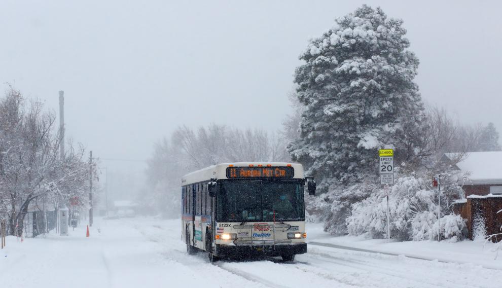 Severe winter storm hits Denver