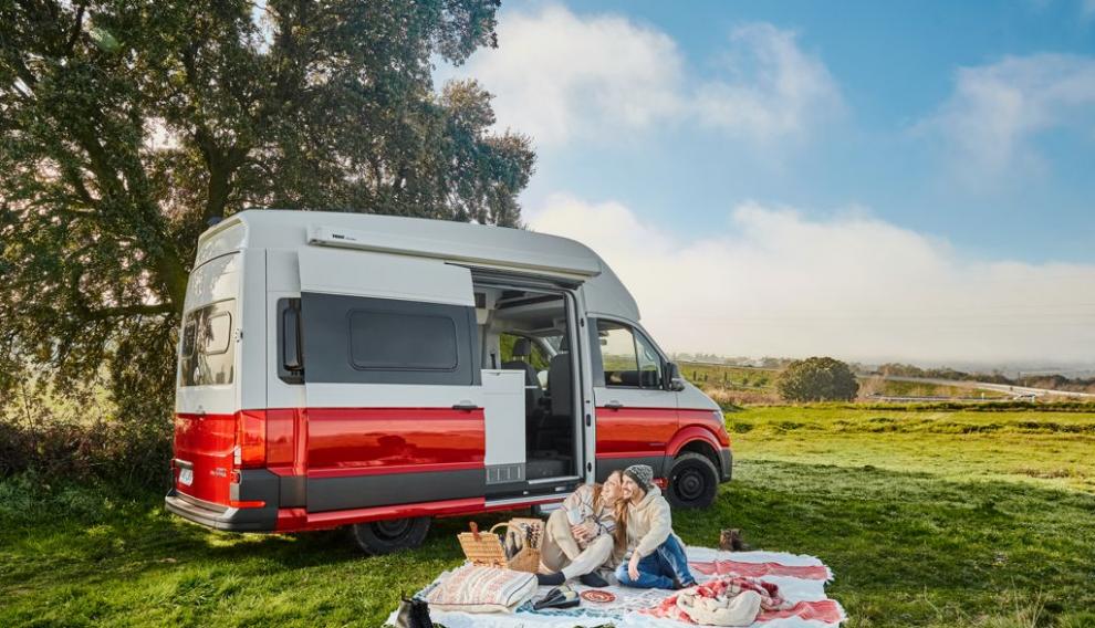 Una imagen de la autocaravana que sorteará en su nuevo proyecto.