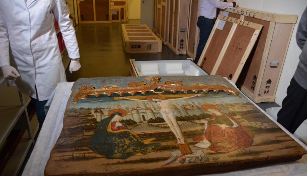 Los últimos bienes recibidos en el Museo de Barbastro.
