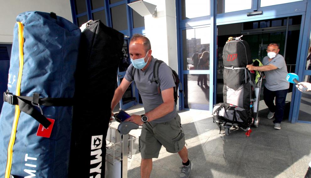 Españoles llegan de Marruecos en ferry