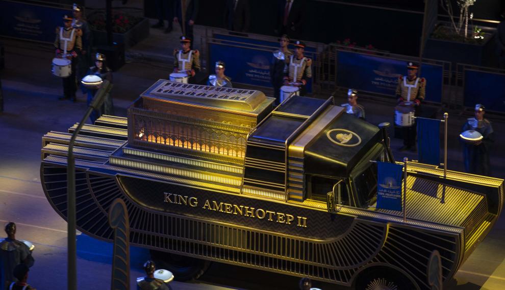 Royal Mummies transferred to National Museum of Egyptian Civilization