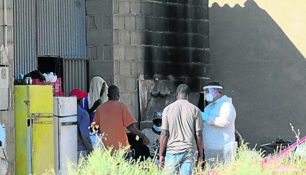 Temporeros contagiados por covid el año pasado