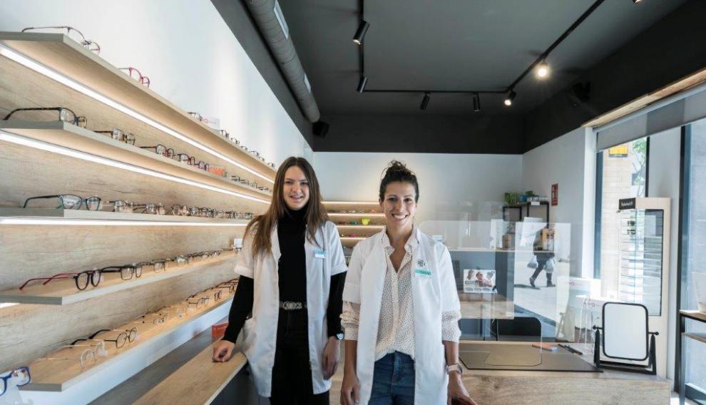 María Ciércoles y Sara Perchés, de Óptica Soho.