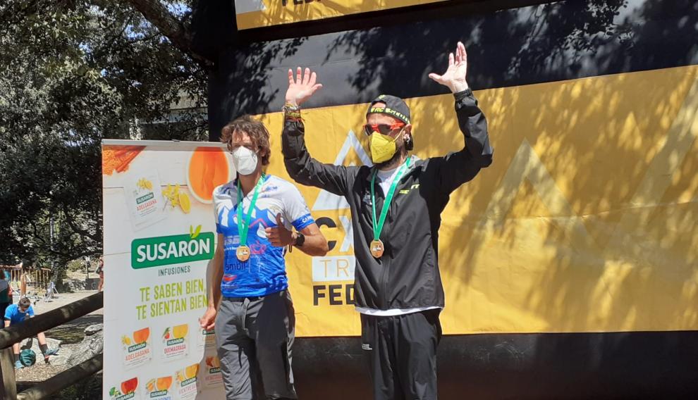 Carlos Ciprés, oro en Veteranos A