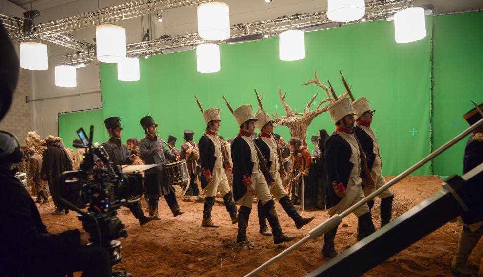 Carlos Saura comienza el rodaje en Teruel de 'Goya 3 de mayo'