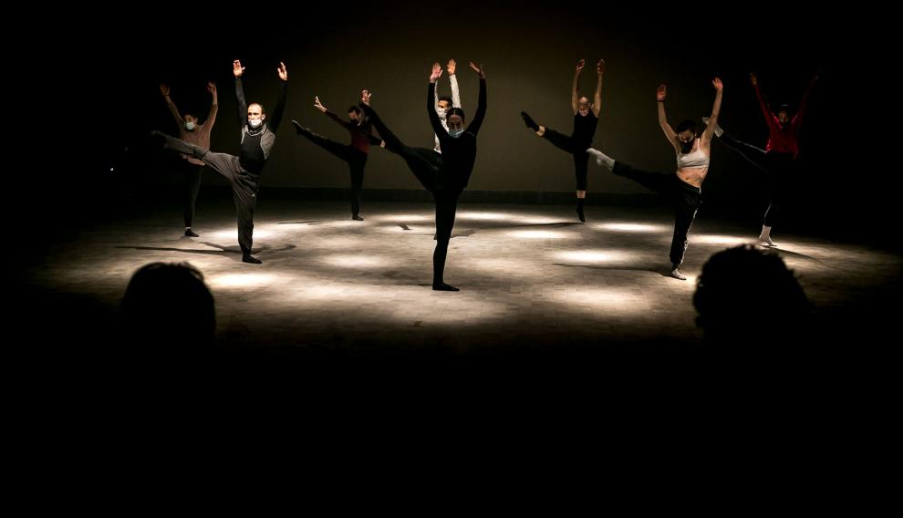 La compañía de danza LaMov celebra el Día Internacional de la Danza en Zaragoza con un ensayo