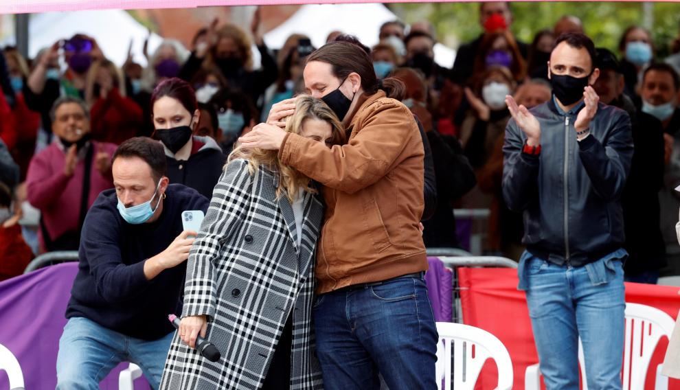 ACTO DE UNIDAS PODEMOS EN MADRID