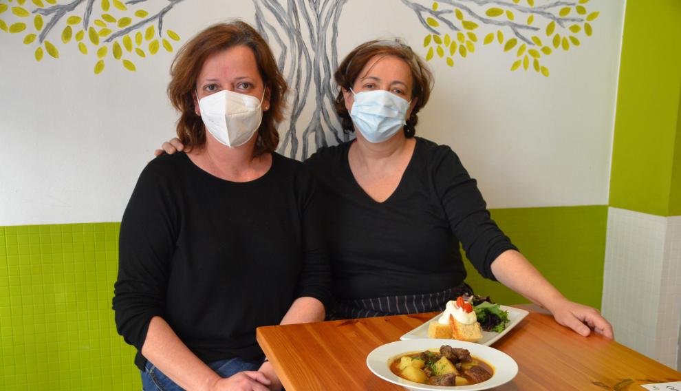 Arancha y Ana Marín ofrecen en El Olivo dos opciones de plato del día