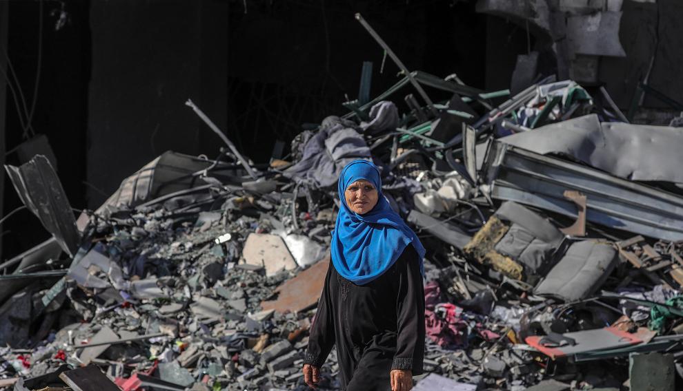 Bombardeos israelíes en Gaza