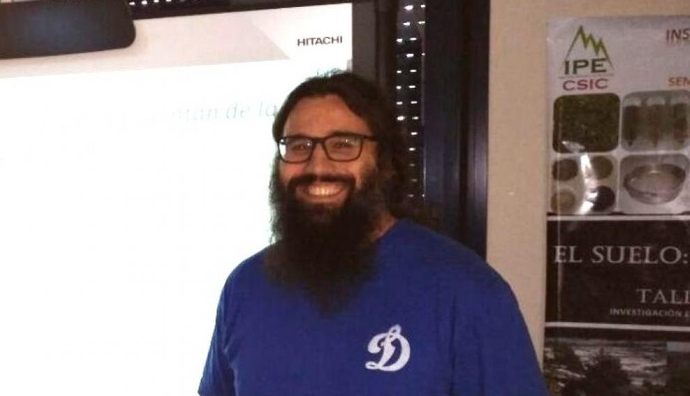 El investigador Araid Fernando Domínguez-Castro.