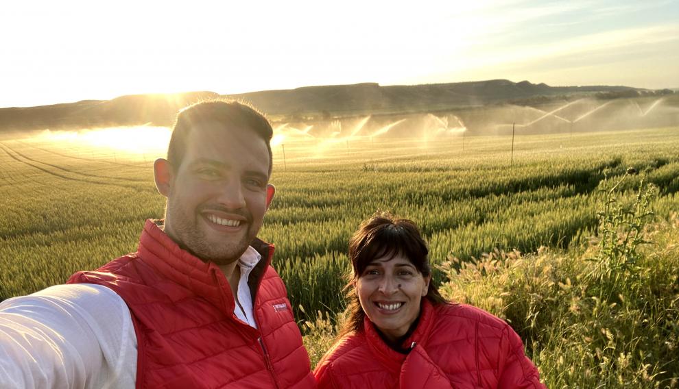 En la campaña intervienen técnicos de Fertinagro Biotech.