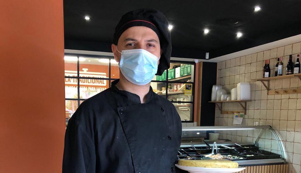 El cocinero Nicolai Stefanov, en La Tradicional.
