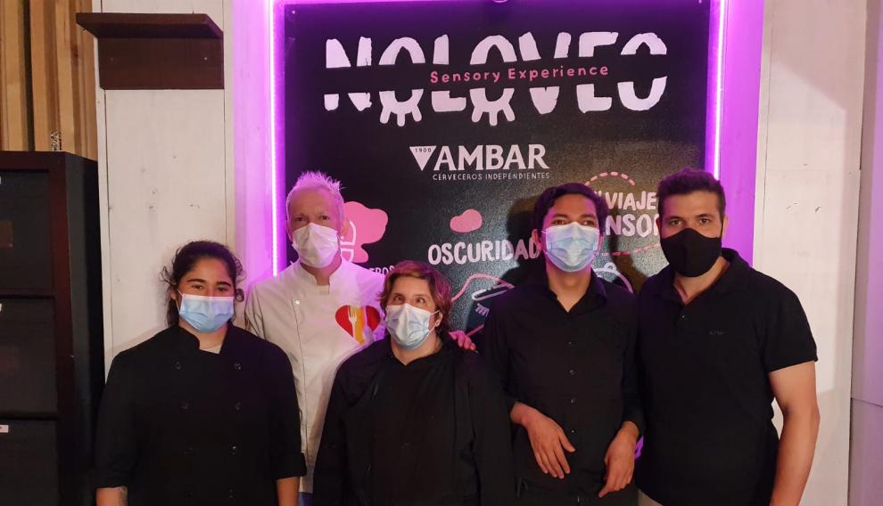 El equipo de Noloveo, al completo.