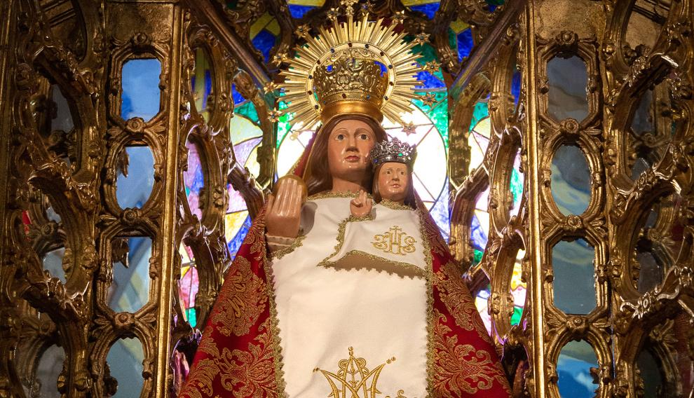 La Virgen del Castillo se guarda en la ermita del complejo defensivo de la localidad