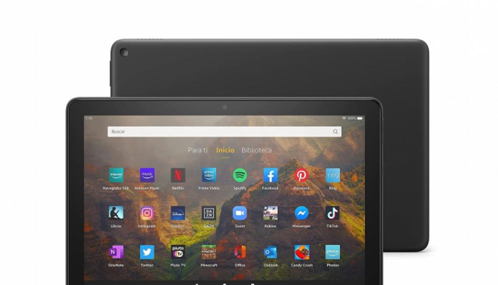 La nueva tablet Fire HD 10.Amazon