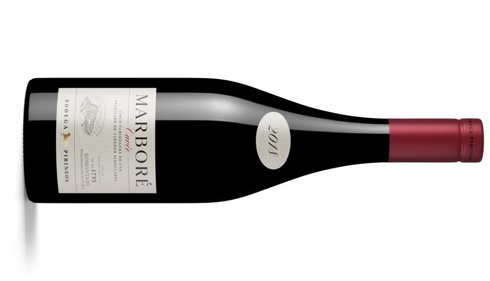 Botella de Marboré Cuvée.