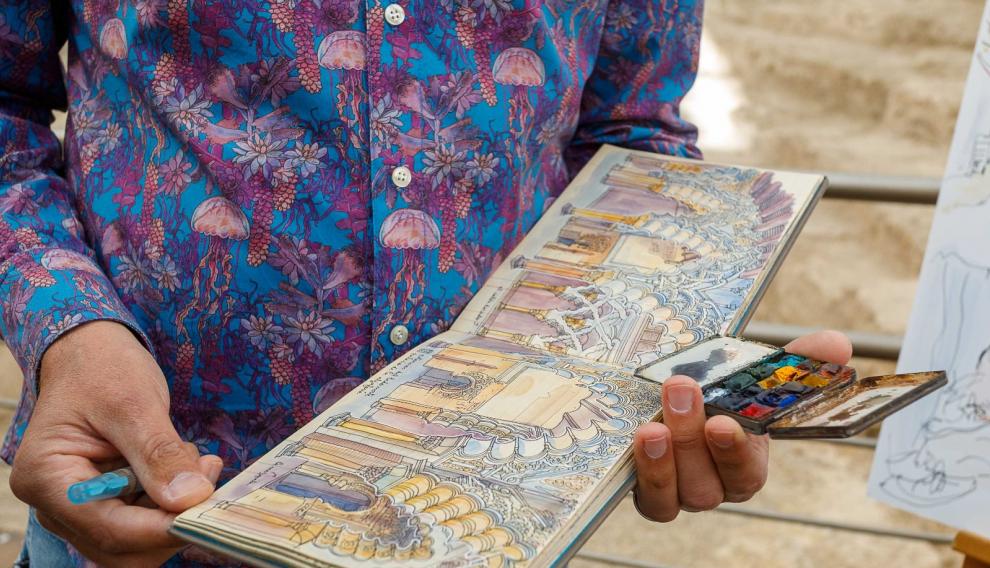 Detalle de una de las páginas del Cuaderno