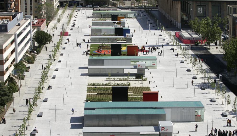 La plaza de Eduardo Ibarra en su estreno parecía una maqueta.