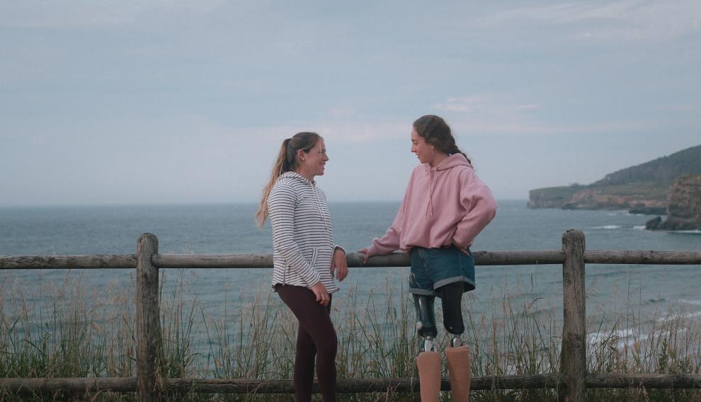 Silvia Mas y Audrey Pascual, jóvenes promesas del deporte español.