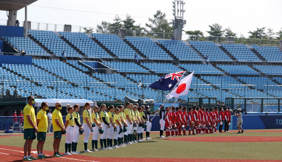 Tokyo 2020 Olympic Games - Australia vs. Japan softball