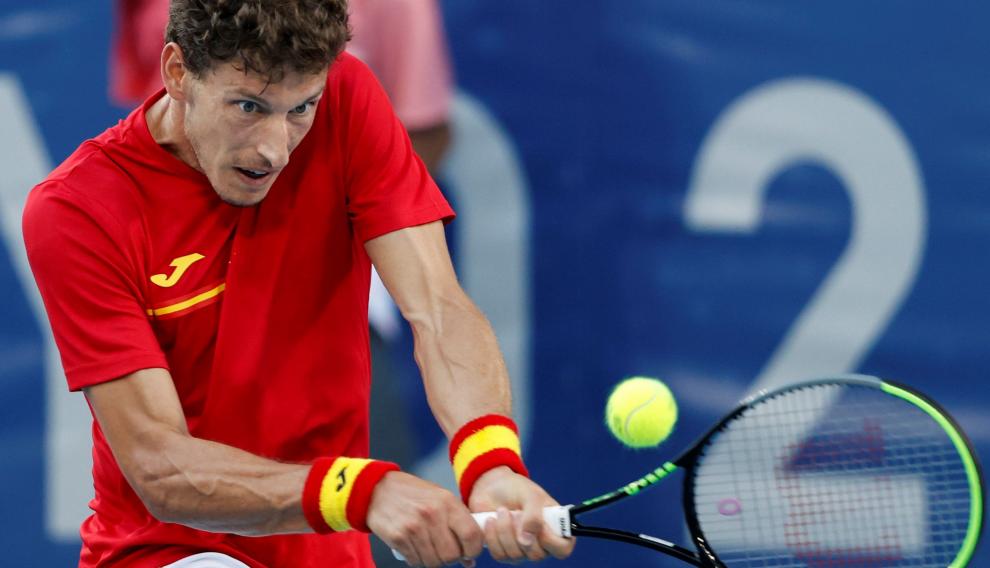 Pablo Carreño, ante Djokovic.