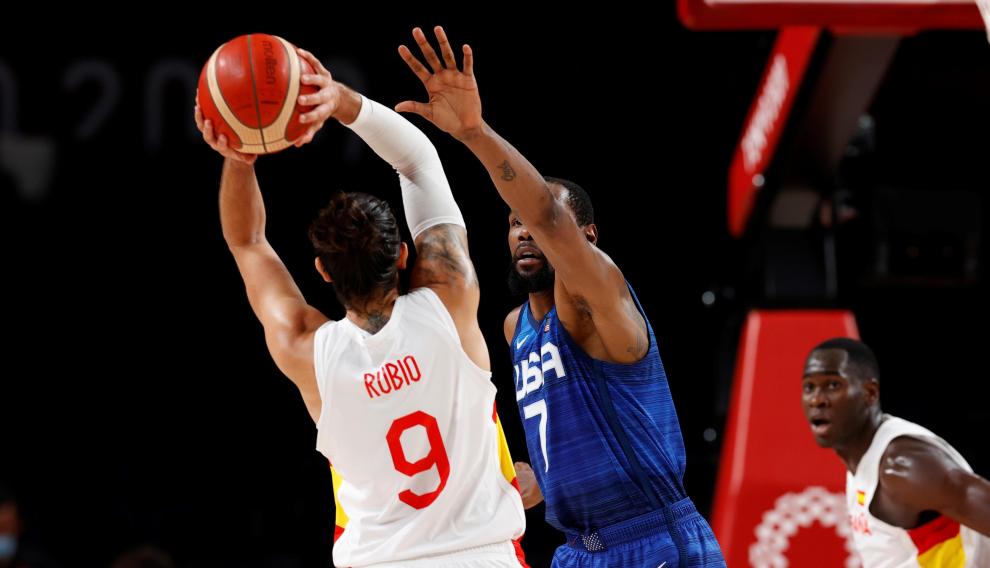 Juegos Olímpicos Tokio 2020: partido de cuartos de final de baloncesto España-Estados Unidos