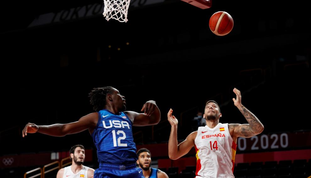 Juegos Olímpicos Tokio 2020: partido de cuartos de final de baloncesto España-Estados Unidos