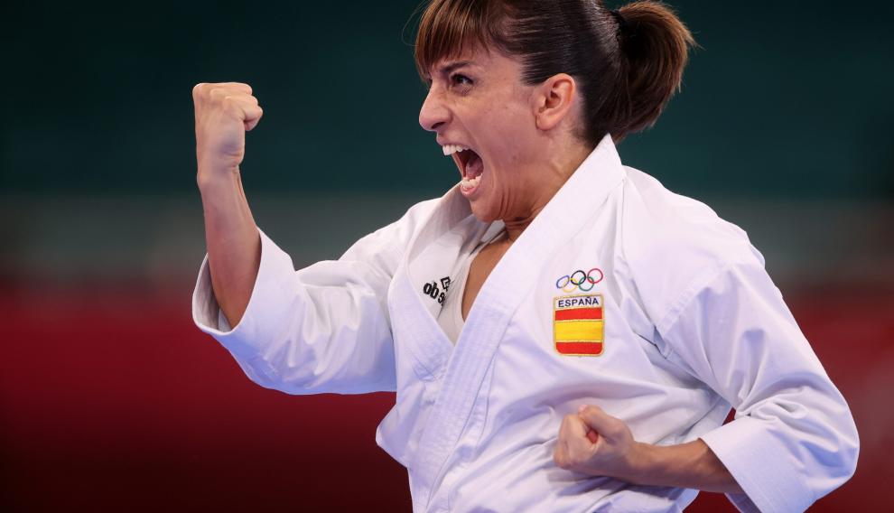 Sandra Sánchez, oro olímpico en kata en los Juegos de Tokio 2020