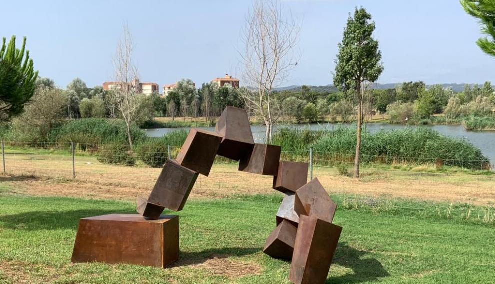 La obra de Santiago Gimeno se exponen ahora en Platja d'Aro.