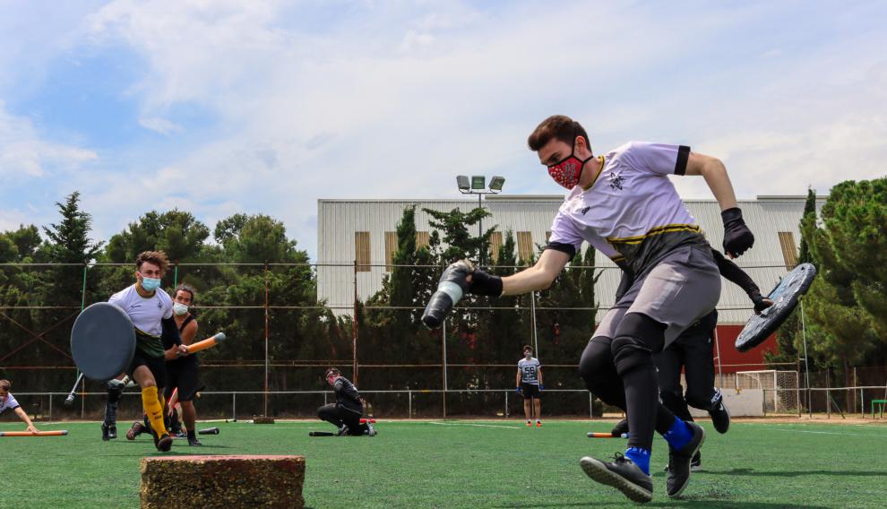 La Asociación Aragonesa de Jugger de a conocer en Zaragoza esta disciplina