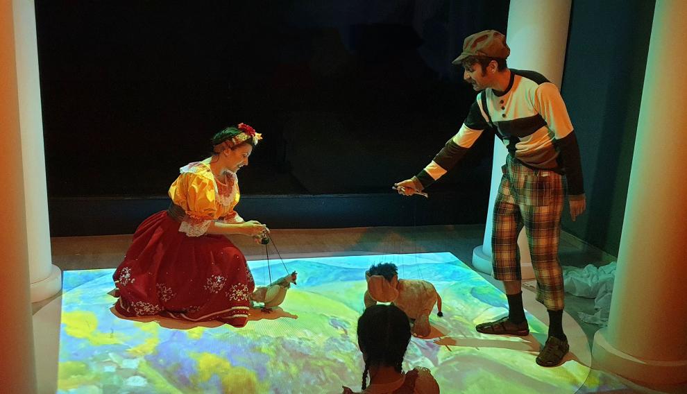 Caixeta Frida, en el Teatro Arbolé.