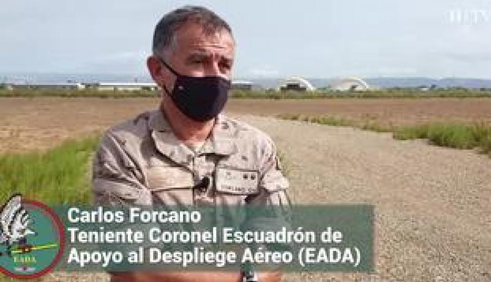 Carlos Forcano es el Teniente Coronel del Escuadrón de Apoyo al Despliegue Aéreo (EADA. El pasado 16 de agosto, 54 militares desplegados entre Dubái y Kabul partieron de Zaragoza a una de las misiones más difíciles de sus vidas: salvar a entre 400 y 800 afganos que habían colaborado con las Fuerzas Armadas españolas durante estas dos décadas. Superaron las espectativas ampliamente con más de 2000 refugiados extraidos.